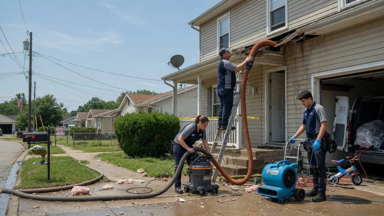 Water Damage Restoration in Parkersburg, IL near me